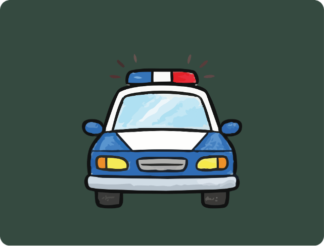 telpatroon politieauto