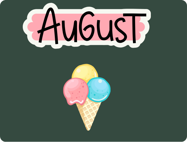 365 dagen tekenen augustus